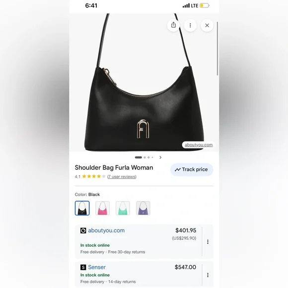 Furla Mini Shoulder Bag - Picture 10 of 10